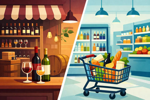 Wine Shop vs Supermarket: Where Should You Buy?
