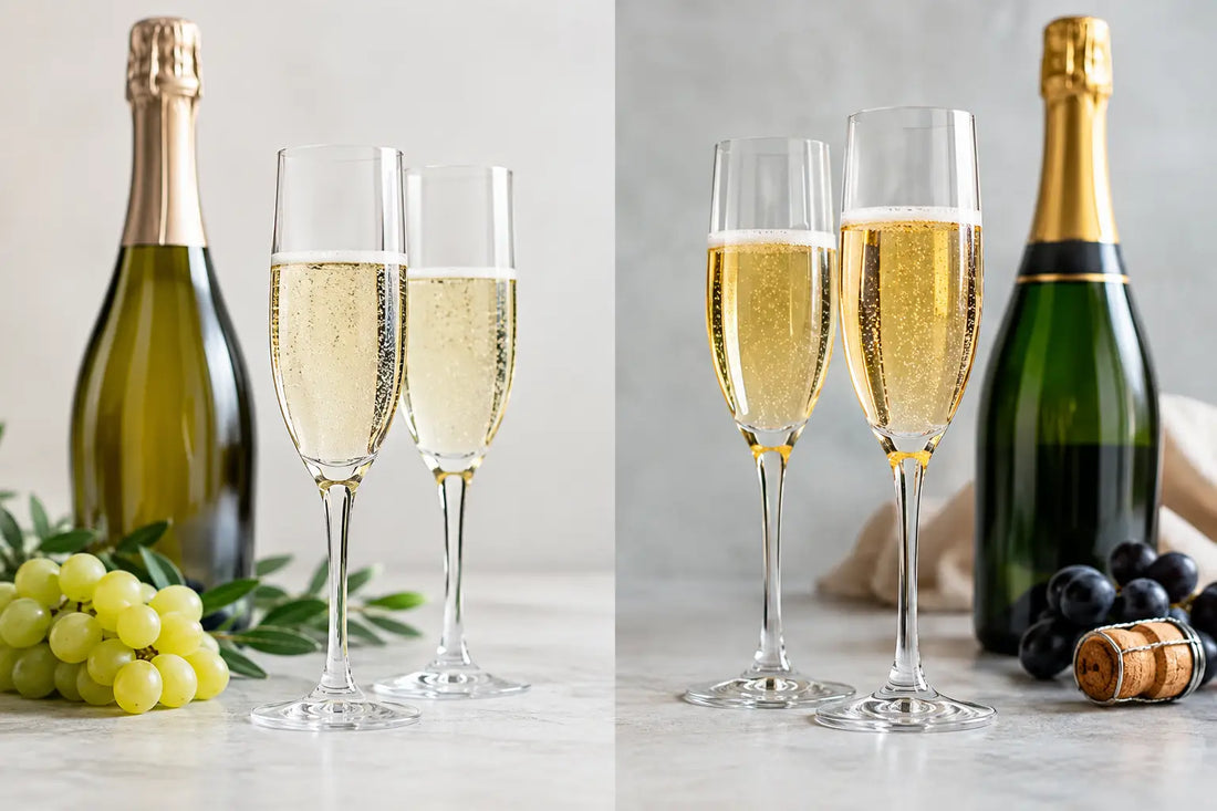 Prosecco Versus Champagne Quality Differences