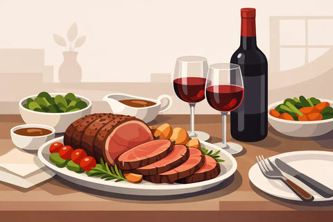 Best Red Wines for Roast Beef and Sunday Lunch