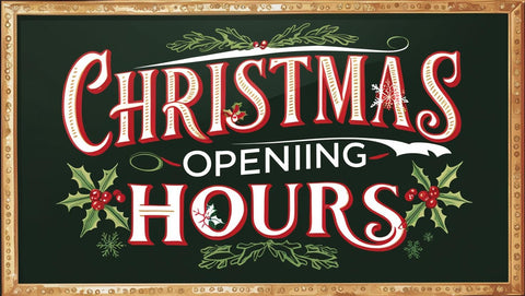 Christmas & New Year Opening Hours