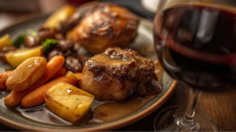 Sunday Roast with Wine