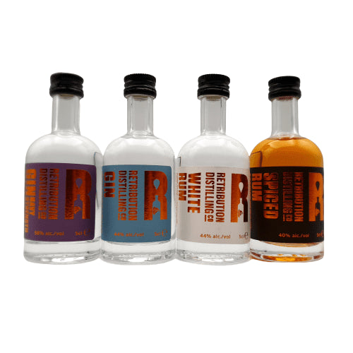 Retribution Gin & Rum Tasting Event