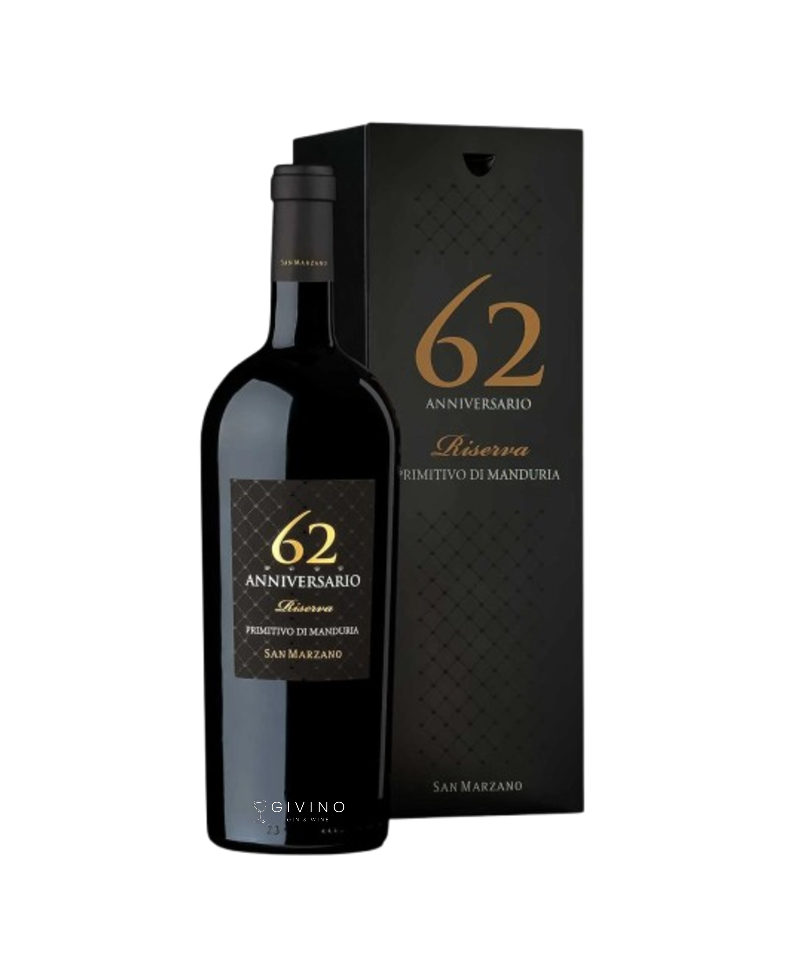San Marzano 62 Anniversario Primitivo di Manduria Riserva Magnum