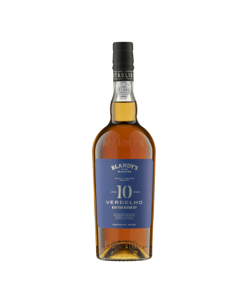 Blandy's 10 Year Old Verdelho Madeira (Medium Dry) N.V. Madeiran