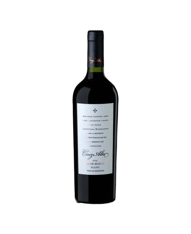 Cruz Alta Gran Reserve Malbec 2022 Red Wine