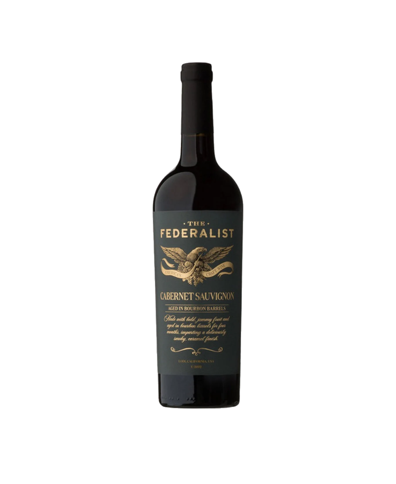 The Federalist Bourbon Barrels Aged Cabernet Sauvignon 2022 Red Wine