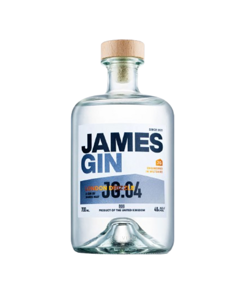 James Gin London Drizzle Gin, Botanical Dry Gin, Earthy