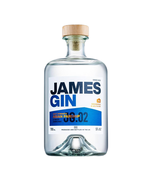 James Gin Navy Strength, Sweet, Spicy Botanical Gin