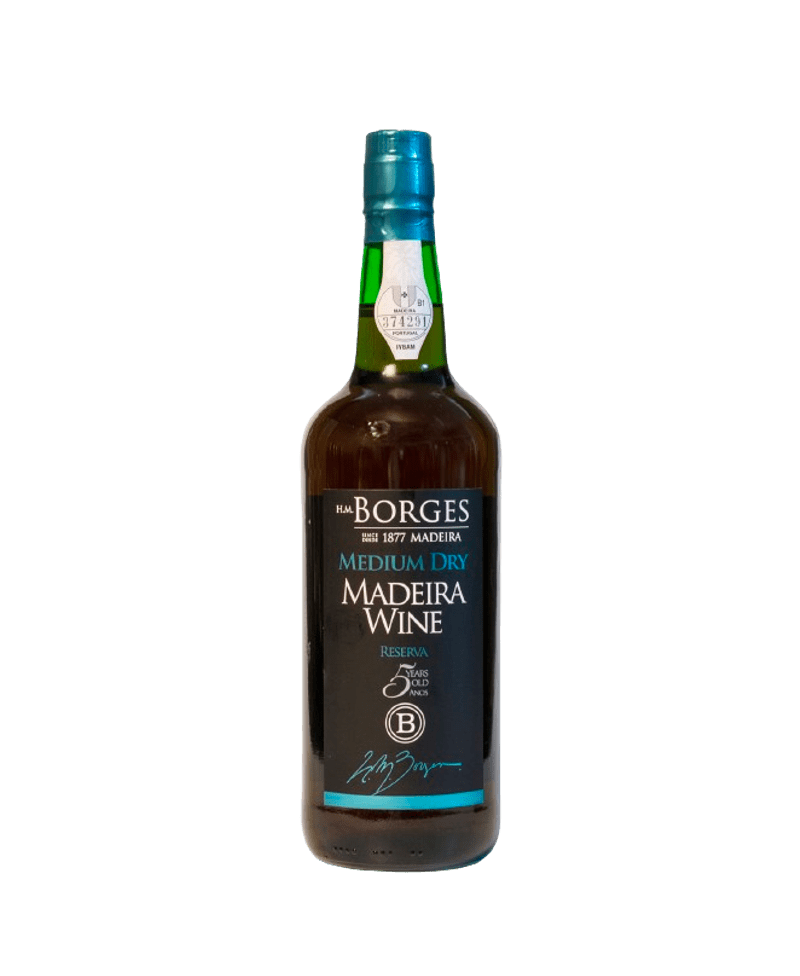 H. M. Borges Madeira Reserve 5 Years Old Medium Dry N.V. Madeiran
