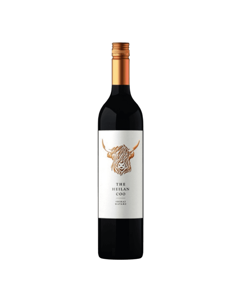 The Heilan Coo Shiraz - Mataro 2022 Red Wine