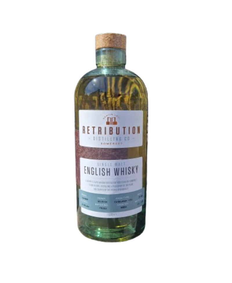 Retribution Distilling Co Single Malt English Whisky Whisky