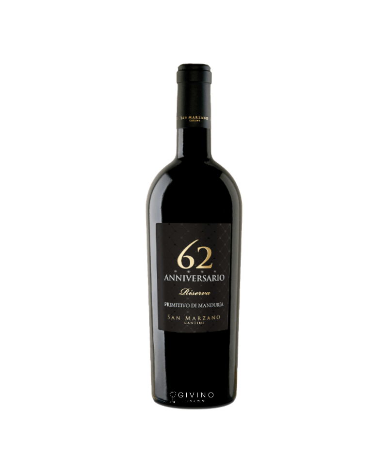 San Marzano 62 Anniversario Primitivo di Manduria Riserva